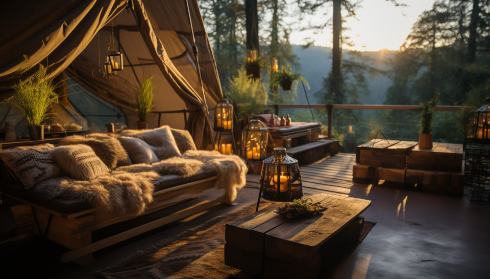 O dormire - Il piacere del glamping: alloggi di lusso nella natura
